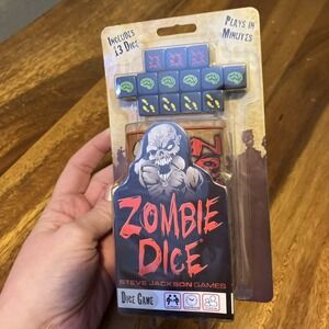 Zombie Dice Game  | Steve Jackson Games 1st Edition 9th Printing 2015 TX New!